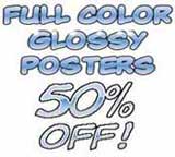 Monthly specials on poster printing--click here to find out more! Monthly specials on poster printing--click here to find out more!